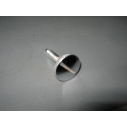 Parafuso  AJS/Matchless Tamp. Cx Ferr. Crom.